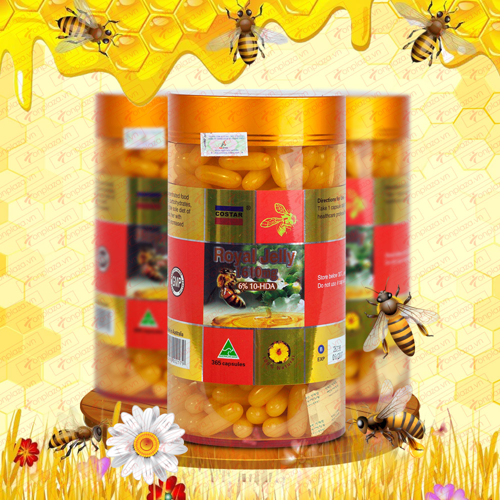 Sữa ong chúa Royal jelly 1610 mg (costar) M058